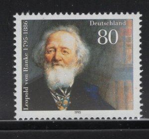 Germany #1909 (1995 Leopold von Ranke issue) VFMNH CV $0.90