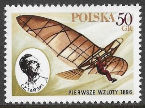 POLAND 1978 50g POLISH AVIATION Issue Sc 2259 MNH