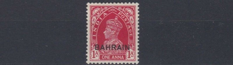 BAHRAIN  1938 - 41  S G 23  1A   CARMINE      MH