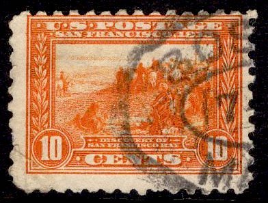 US Stamp #404 10c USED SCV $70