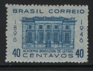 BRAZIL, 654  MINT HINGED  ACADEMY OF LETTERS    ISSUE 1946