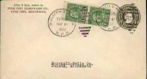 United States, Postal Stationery, 1922 Fourth Bureaus, U.S. R.P.O.'s, Mi...