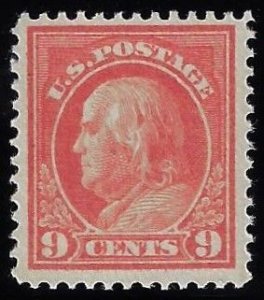 Scott #415 - $60.00 – VF/XF-OG-LH – Large margins. Well margined example.