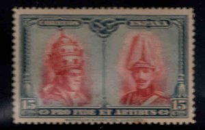 SPAIN Scott B96 Unused  Toledo Catacombs slate blue and carmine colored stamp