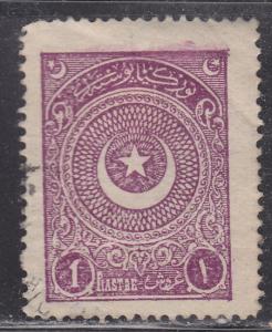 Turkey 607 Crescent and Star 1923