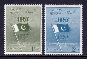 Pakistan - Scott #90-91 - MH - SCV $1.75