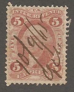 US R25C EXPRESS, REVENUE STAMP