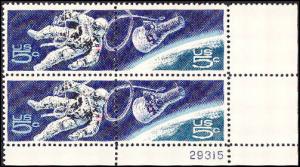 Scott 1331-1332 Space Accomplishments PB MNH