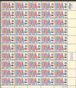 US #C81 Mint Sheet USA 