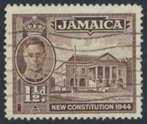 Jamaica  SC# 129 Used  perf 12½   see details & scans    