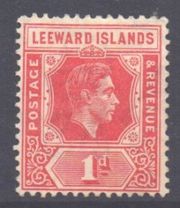 Leeward Is Scott 105 - SG98, 1938 George VI 1d Die A MH*