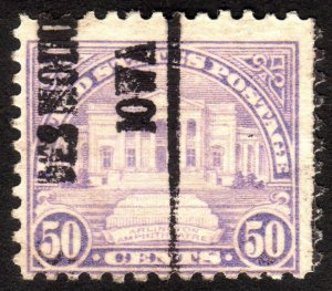 1922, US 50c, Arlington Amphitheatre, Used, Sc 570