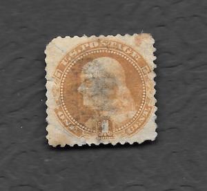 US #133 Benjamin Franklin Cat. $205.