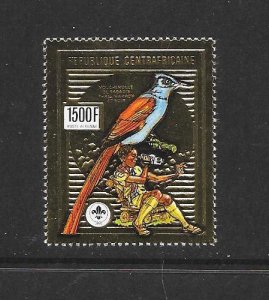 BIRDS - CENTRAL AFRICAN REPUBLIC #962B  MNH