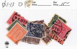 GERMANY   O1-13   USED   10PF ???