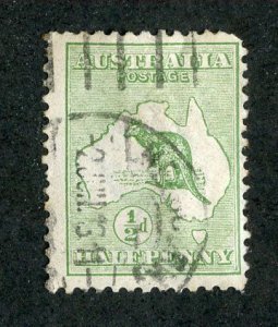 1913 Sc #1 used cv.$7.50 ( 8 Australia )