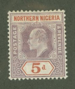 Northern Nigeria #14 Unused Single