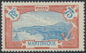 Martinique    SC# 91  MVLH   see details & scans