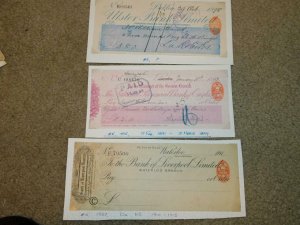 GREAT BRITAIN- GENERAL DUTY DIES ON PAPER-# # 5 1567, # 5 1265, & # 5? 1898