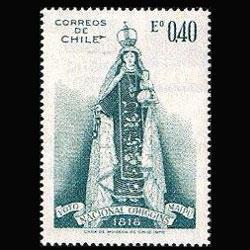 CHILE 1970 - Scott# 393 Natl.Shrine Set of 1 NH