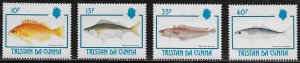 Tristan da Cunha Scott #'s 513 - 516 MNH