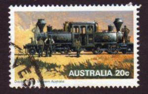 Australia 1979 Sc#707 SG#715 20c Double Fairlie Locomotive USED