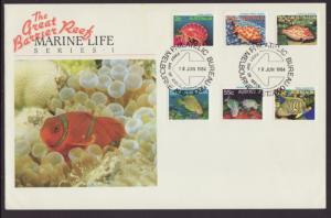 Australia 902,907,908,912 Marine Life U/A FDC