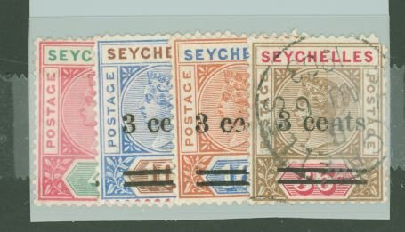 Seychelles #22/29-31 Unused