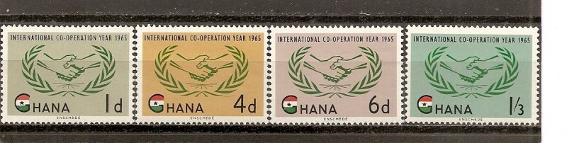 Ghana 200-203 MNH