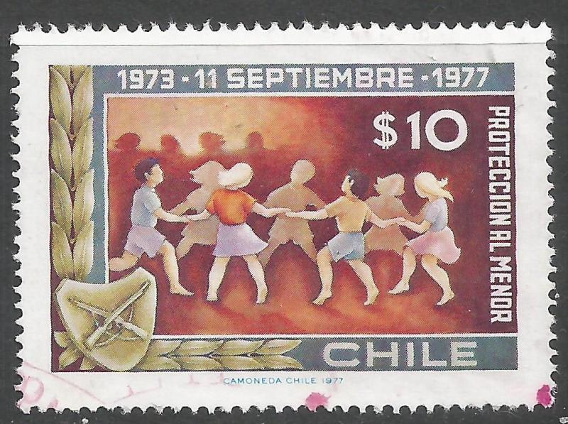 CHILE 511 VFU Z3655-4