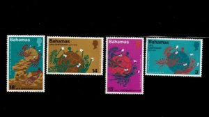 Bahamas 1974 - Independence  - Set of 4 Stamps  - Scott #358-61 - MNH