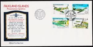 Falkland Islands. 1990 FDC. S.G.601/604  Fine Used