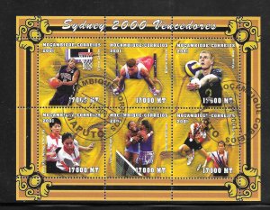 Mozambique #1426 CTO 2000 Champion Souvenir Sheet (12342) (Stock Photo)