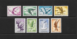 BIRDS - TURKEY  #C31-38  MNH