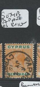 CYPRUS (P0108B) KGV 10 PA SG74B  PAPHOS SON CDS  VFU