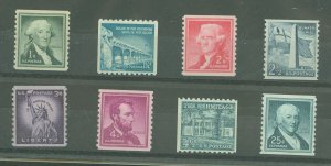 United States #1054-59A Mint (NH) Single (Complete Set)