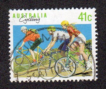 Australia 1109B - Used - Cycling  (X10) - total cv $2.00