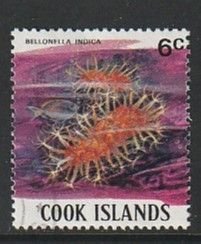 1980 Cook Islands - Sc 568c - used VF - 1 single - Corals