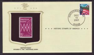 US Amateur Radio Historic Stamp Cover BIN