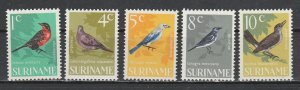 Suriname    323 (set de 5)   (N**)    1966