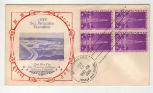 1939 GOLDEN GATE WORLDS FAIR SAN FRANCISCO 852-45 Better Sanders CV $40