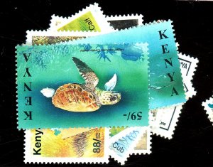 KENYA 740-7 767-70 773-6 MINT VF OG NH Cat $35