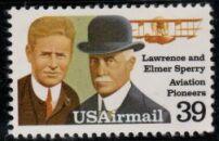 US Stamp #C114 MNH - Lawrence & Elmer Sperry AirMail Single