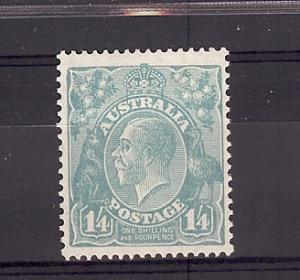Australia, 76, King George V Single,**Hinged**