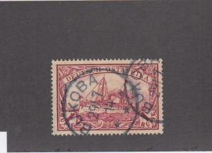 GERMAN EAST AFRICA LOT # 20 VF-SUPERB BUKOBA 2 RING CANCEL COLLECTED FOR PMKS