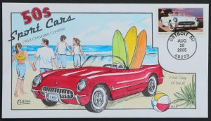 U.S. Used Stamp Scott #3933 37c Corvette Collins First Day Cover (FDC)