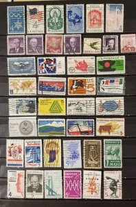 US 1961-1967 Vintage Used Vintage Stamp Lot United States z2463