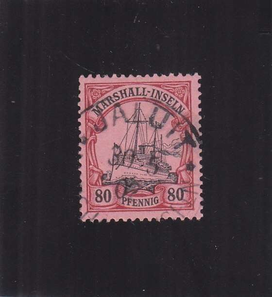 German: Marshall Islands: Sc 21, Used (41105)