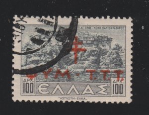 Greece RA72 Pantokratoros Monastery and Port O/P 1944