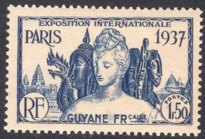 FRENCH GUIANA SCOTT 167